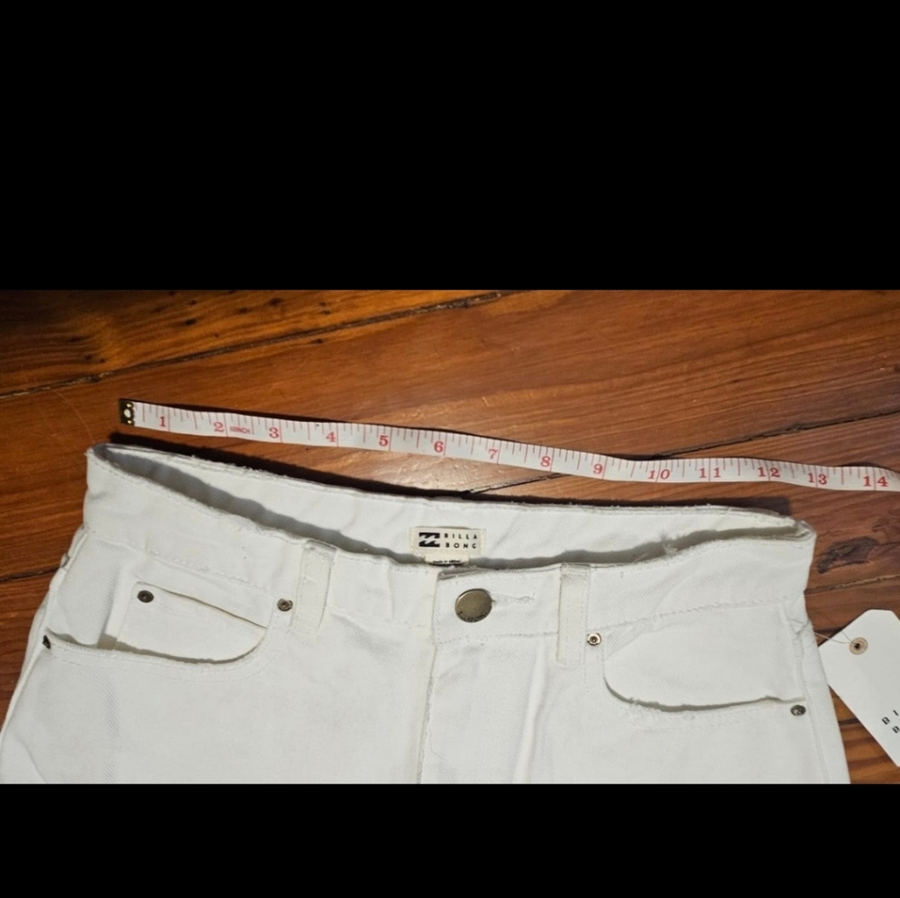 Billabong Women's White Denim